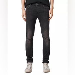 AllSaints Cigarette Skinny Fit Jeans